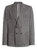 Dolce & Gabbana double-breasted patch-pocket jacket - Grey