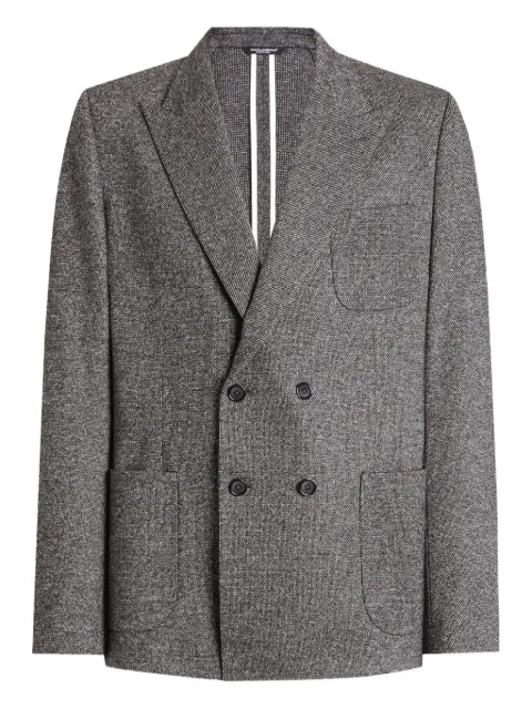 Dolce & Gabbana double-breasted patch-pocket jacket