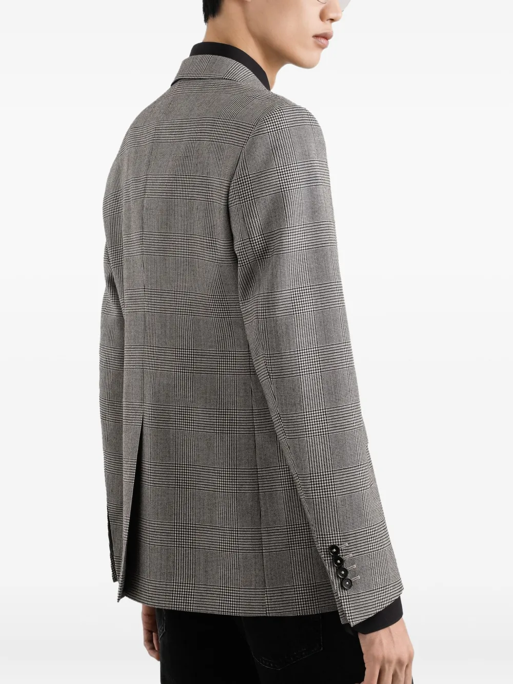 Dolce & Gabbana Blazer met enkele rij knopen Zwart