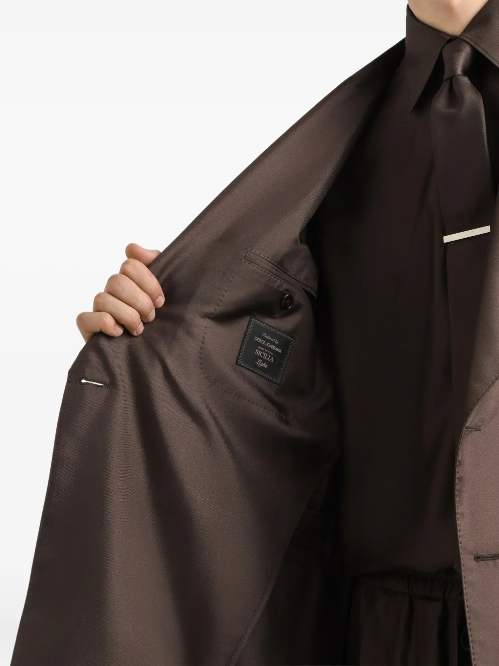 Dolce & Gabbana Sicilia blazer Bruin