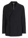 Dolce & Gabbana double-breasted patch-pocket blazer - Black
