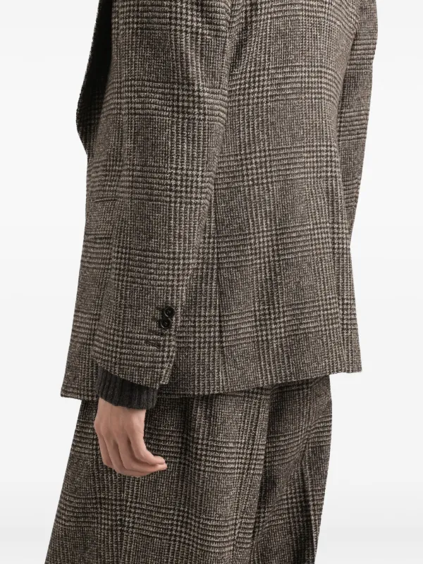 Dolce & Gabbana チェック ジャケット | ブラウン | FARFETCH JP
