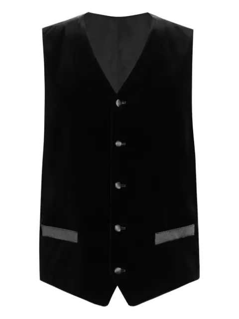 Dolce & Gabbana velvet buttoned waistcoat