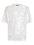 Dolce & Gabbana sequin-embellished T-shirt - White
