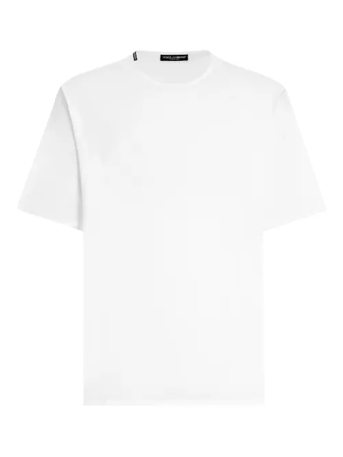 T-shirt à patch logo - Dolce & Gabbana - Modalova