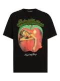 Dolce & Gabbana apple print T-shirt - Black