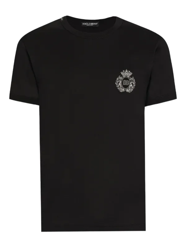 DOLCE & GABBANA メンズ ロゴ 総柄 Tシャツ 29691218_59782953_600.jpg