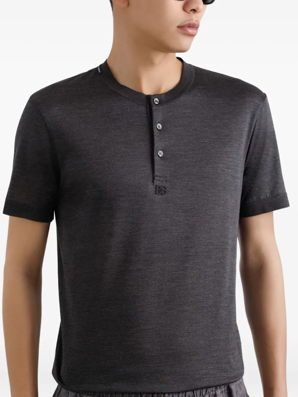 Dolce & Gabbana Katoenen T-shirt Grijs