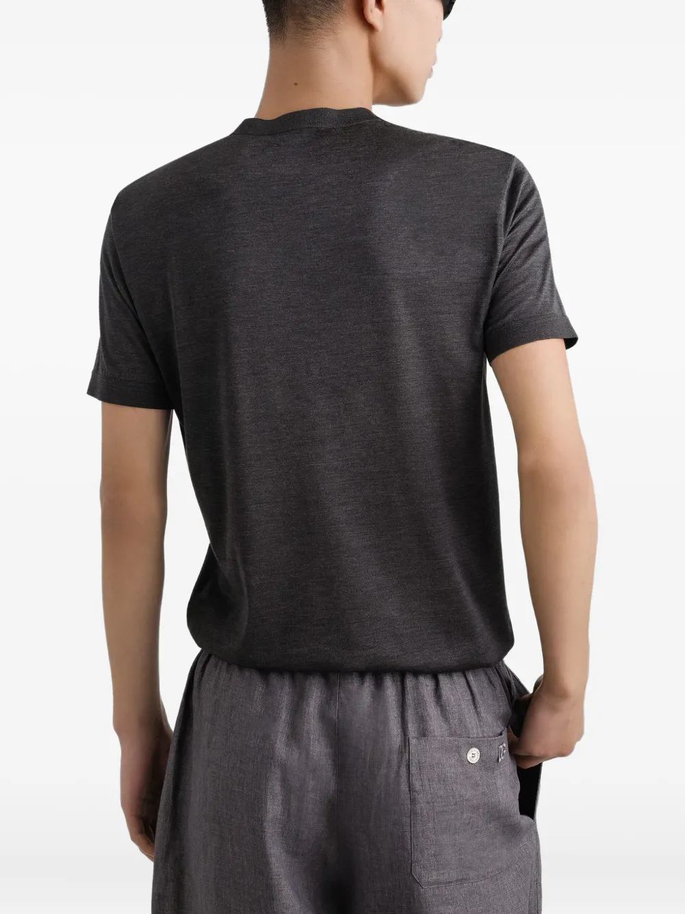 Dolce & Gabbana Katoenen T-shirt Grijs