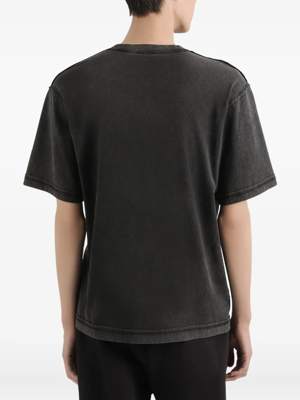 Dolce & Gabbana Milano 984 katoenen T-shirt met print - Zwart