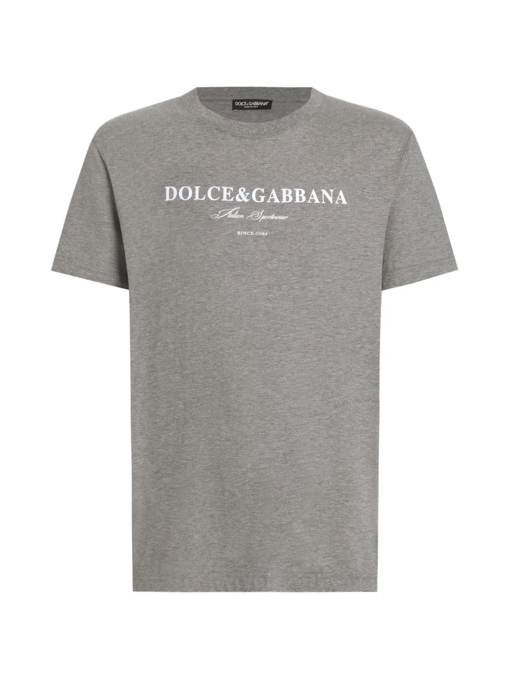 Dolce & Gabbana Katoenen T-shirt Grijs