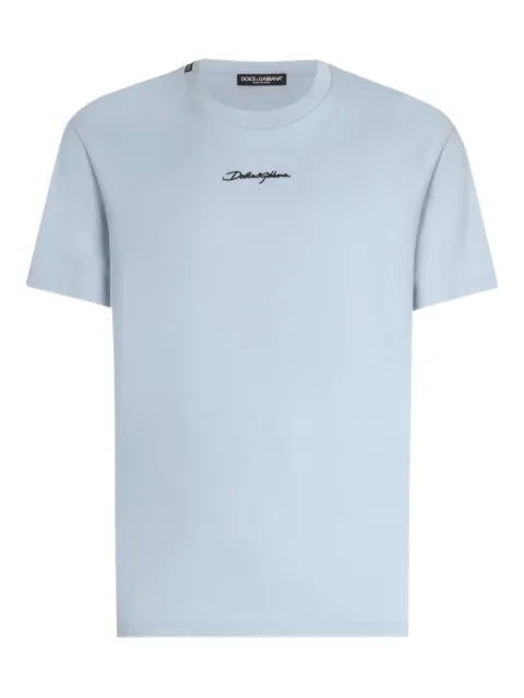 Dolce & Gabbana logo-print cotton t-shirt