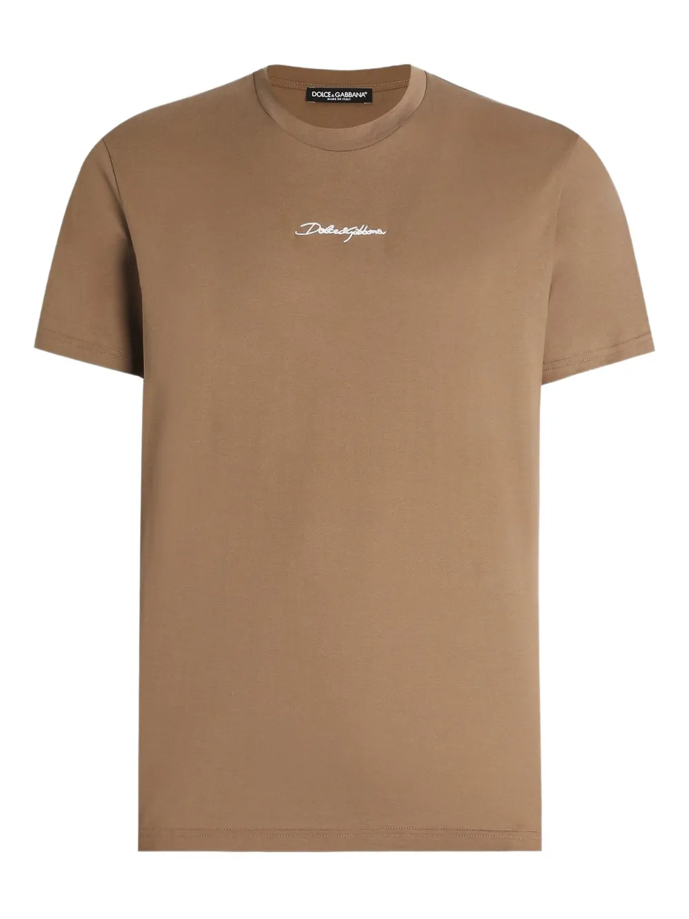 Dolce & Gabbana playera con logo estampado | marrón | Image 1