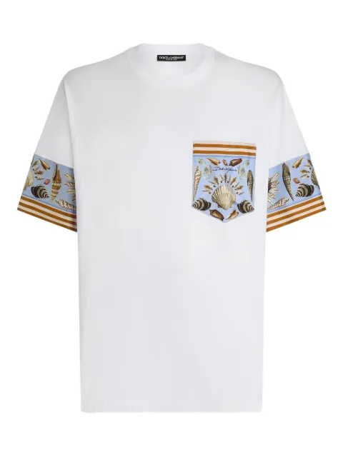 Dolce & Gabbana camisa de seda y algodón