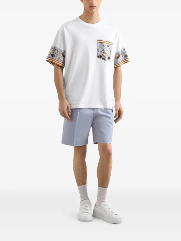 Dolce & Gabbana コットンシルク Tシャツ | ホワイト | FARFETCH JP