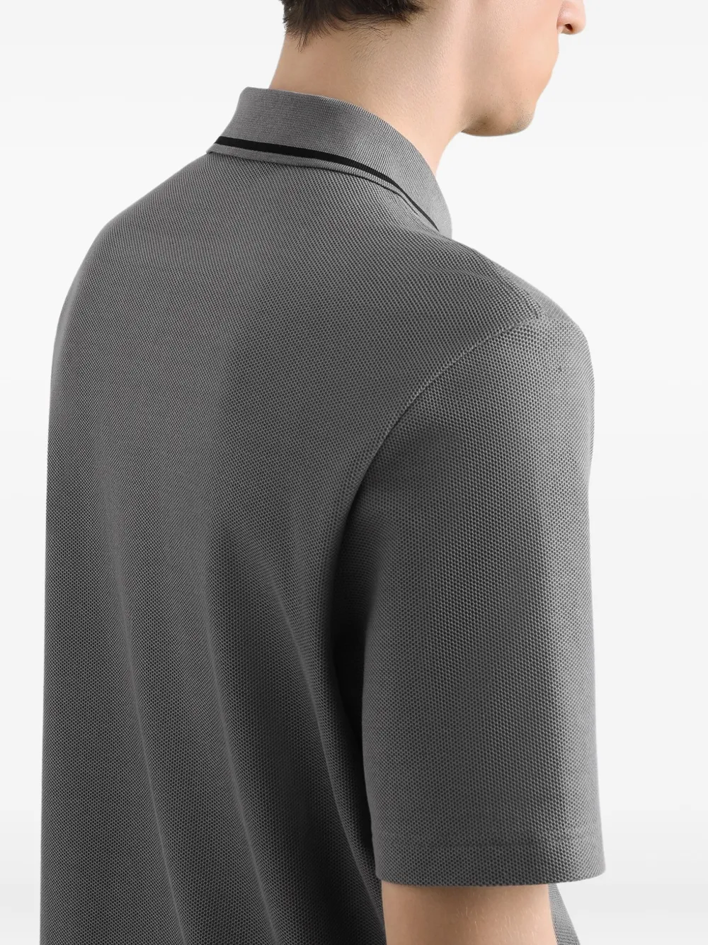 Dolce & Gabbana Katoenen poloshirt Grijs