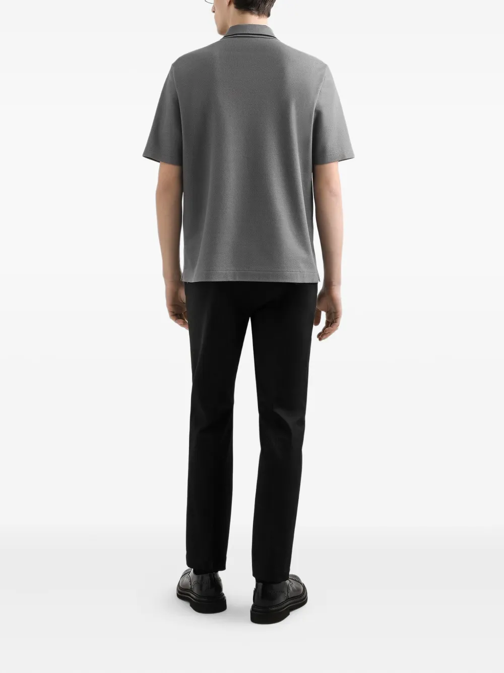 Dolce & Gabbana Katoenen poloshirt Grijs