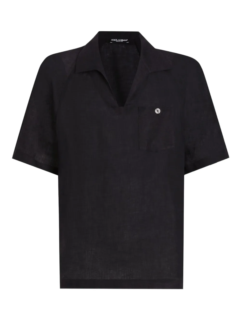 Dolce & Gabbana playera de lino | negro | Image 1