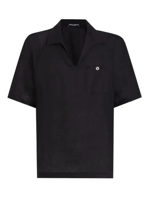 Dolce & Gabbana linen T-shirt