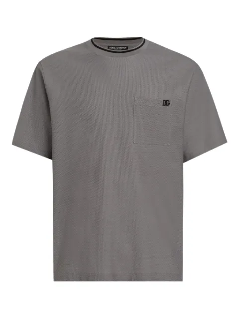 Dolce & Gabbana cotton piqué t-shirt