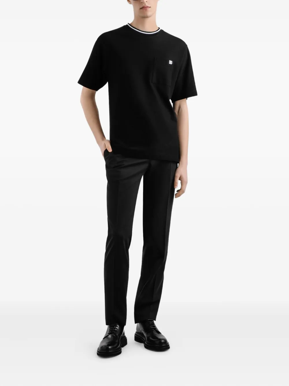 Dolce & Gabbana playera con logo bordado | Playeras | Image 2