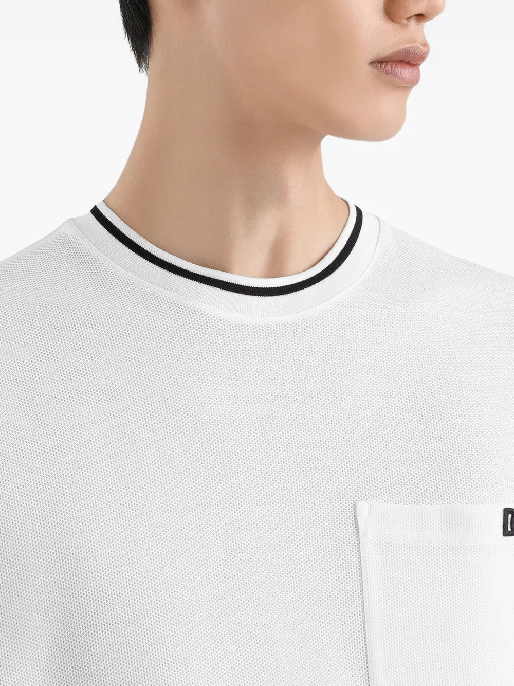 Dolce & Gabbana T-shirt met geborduurd logo Wit
