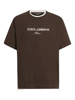 トップス 00s dolce&gabbana brown glitter tee 29691239_60531243_300.jpg