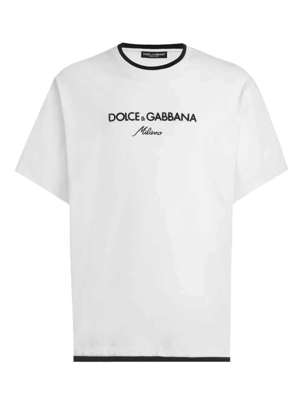 Dolce & Gabbana T-shirt met logo Wit