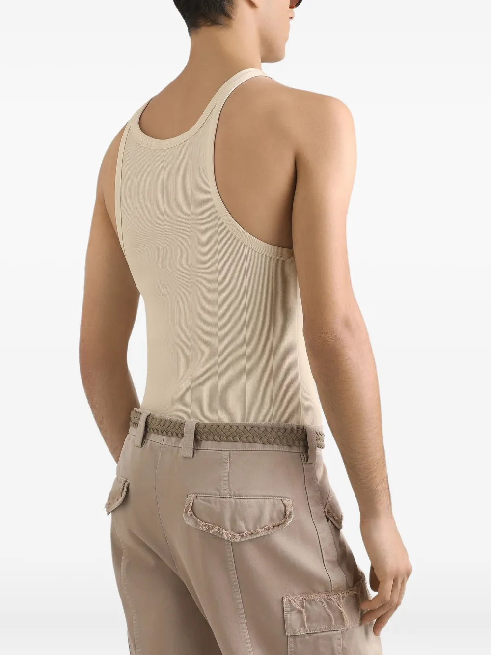 Dolce & Gabbana Katoenen tanktop Beige