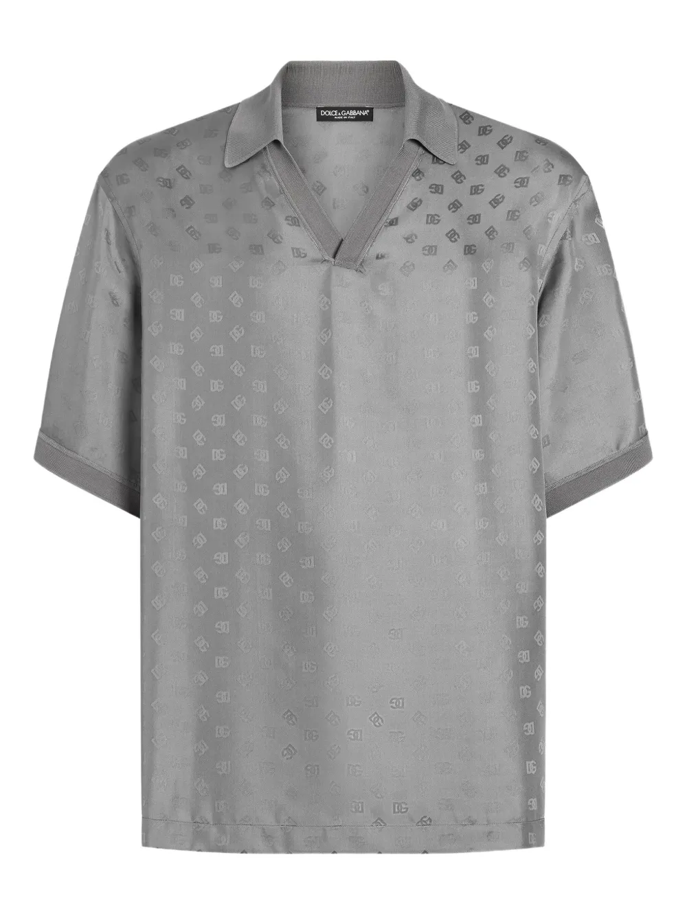 logo-jacquard T-shirt
