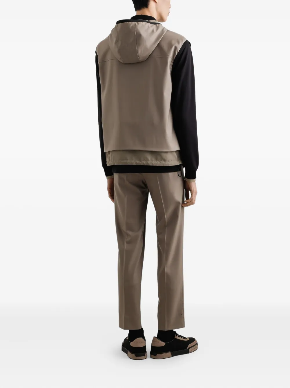 Dolce & Gabbana Poloshirt met lange mouwen Zwart