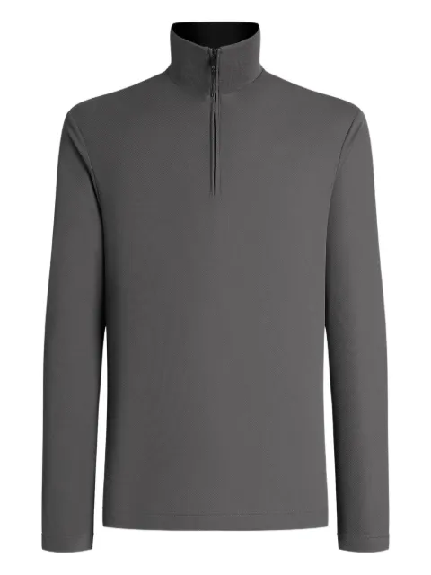 Dolce & Gabbana sudadera con medio cierre