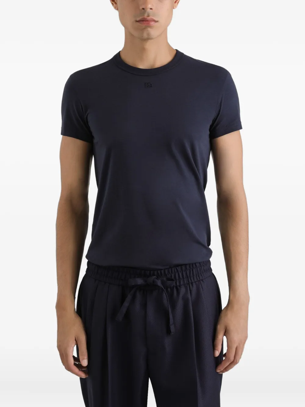 Dolce & Gabbana cotton T-shirt Blauw