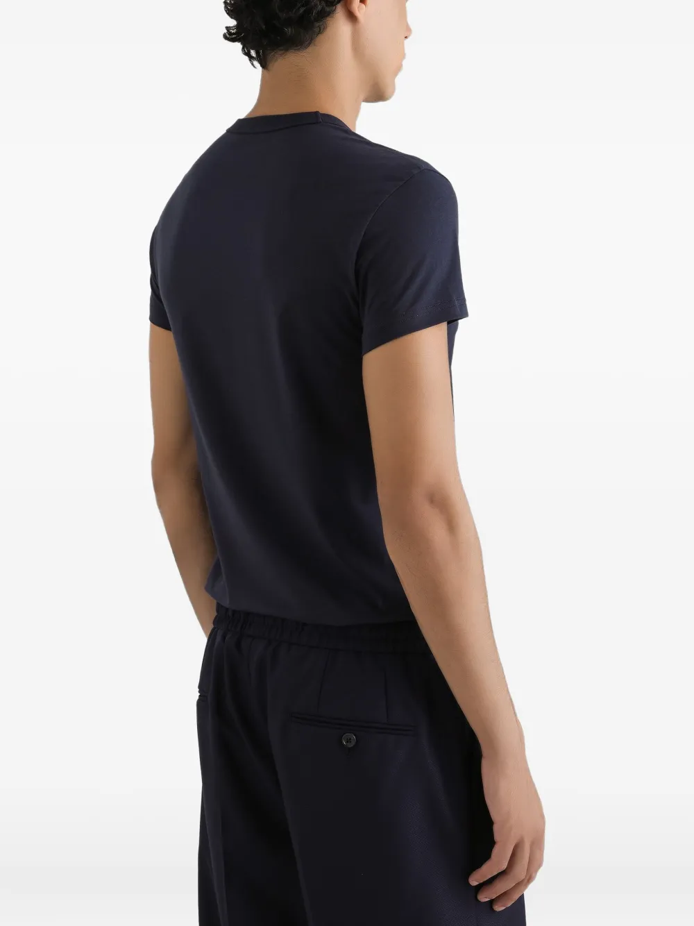 Dolce & Gabbana cotton T-shirt Blauw