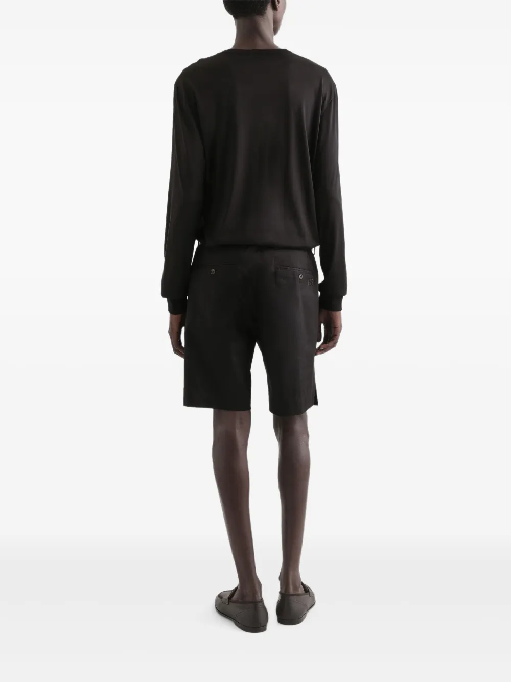 Dolce & Gabbana T-shirt met knopen Zwart