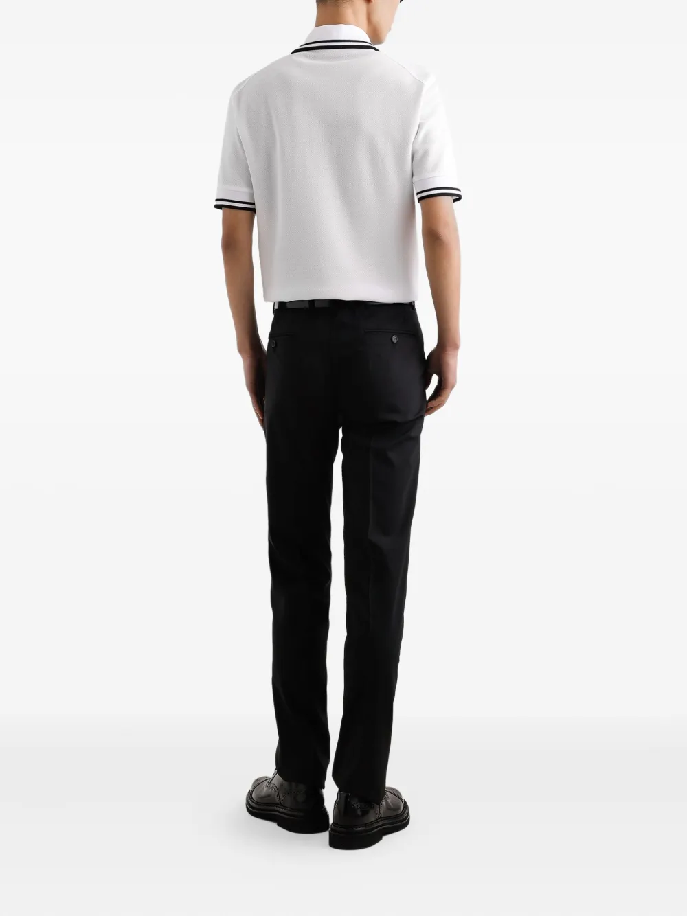 Dolce & Gabbana T-shirt met V-hals Wit