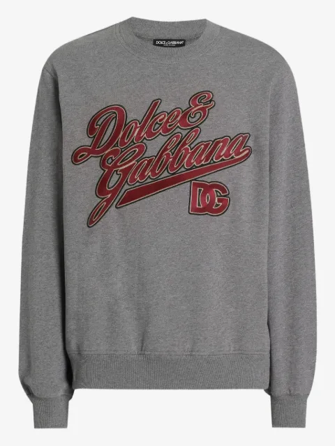 Dolce & Gabbana sweatshirt med broderet logo