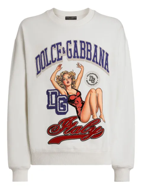 Dolce & Gabbana graphic-print sweatshirt
