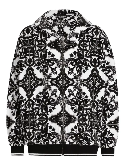 Dolce & Gabbana هودي بطبعة ماجوليكا
