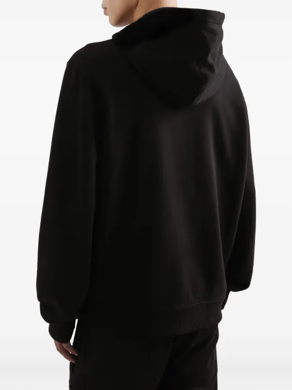 Dolce & Gabbana ブラック ジップアップパーカー Dolce & Gabbana ジップアップ パーカー | ブラック | FARFETCH JP