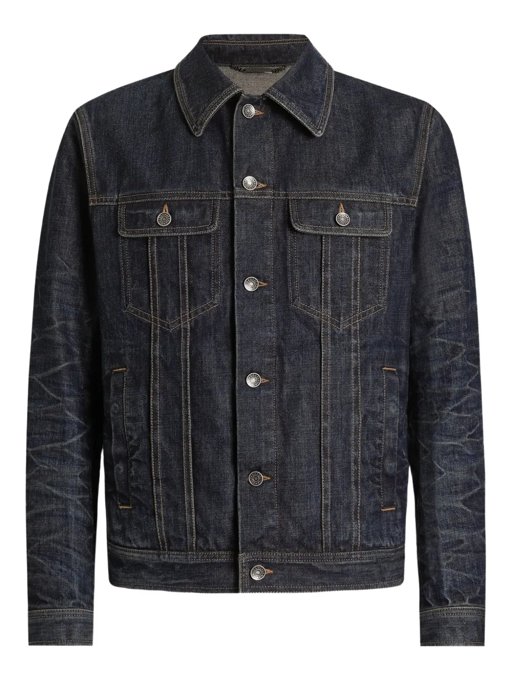 Dolce & Gabbana Denim jack Blauw