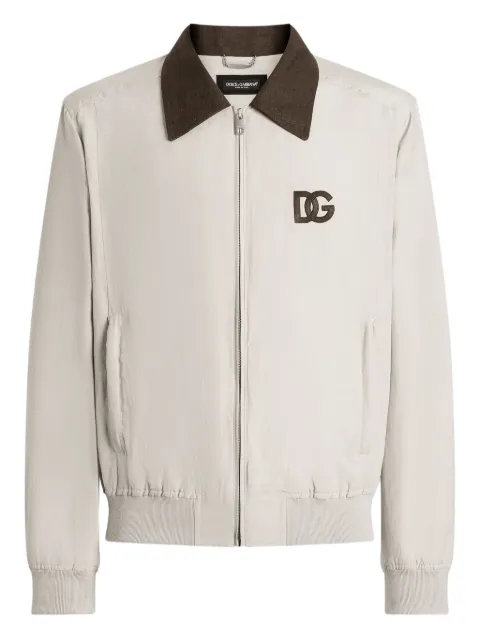 Dolce & Gabbana chamarra bomber con cierre