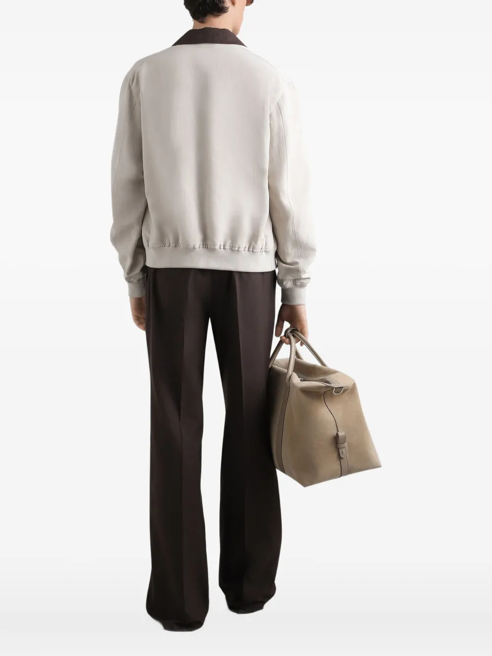 Dolce & Gabbana Bomberjack met rits Beige