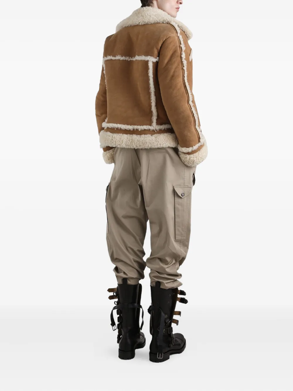 Dolce & Gabbana Suède lammy jack Bruin