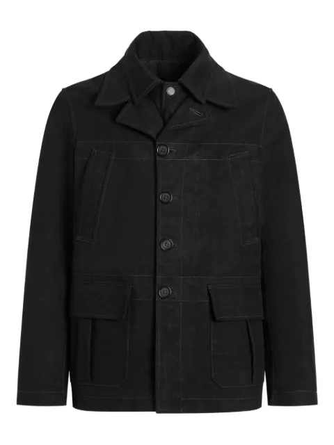 Dolce & Gabbana معطف بأزرار وجيب مخيوط