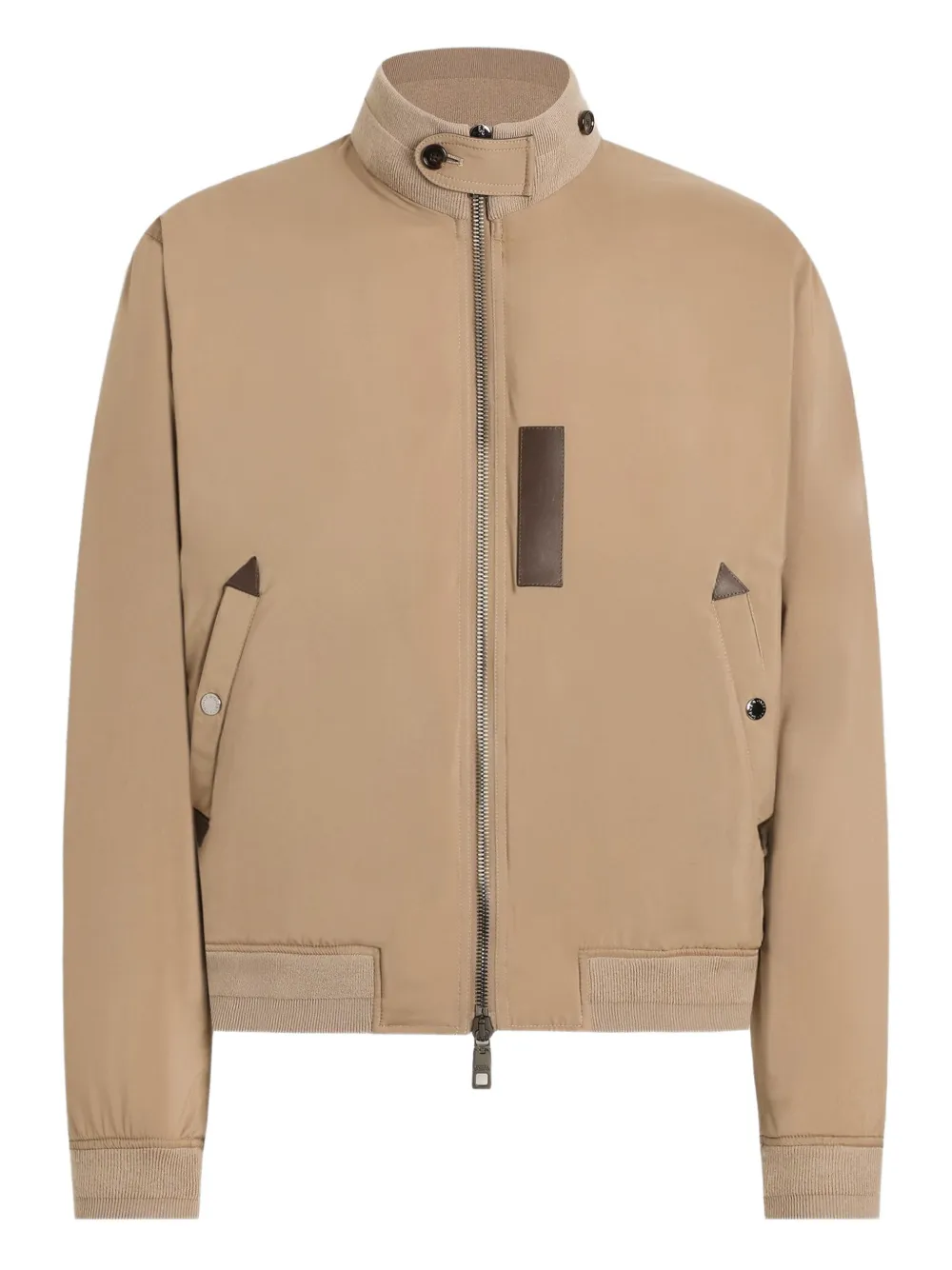 Dolce & Gabbana Gewatteerd bomberjack Beige