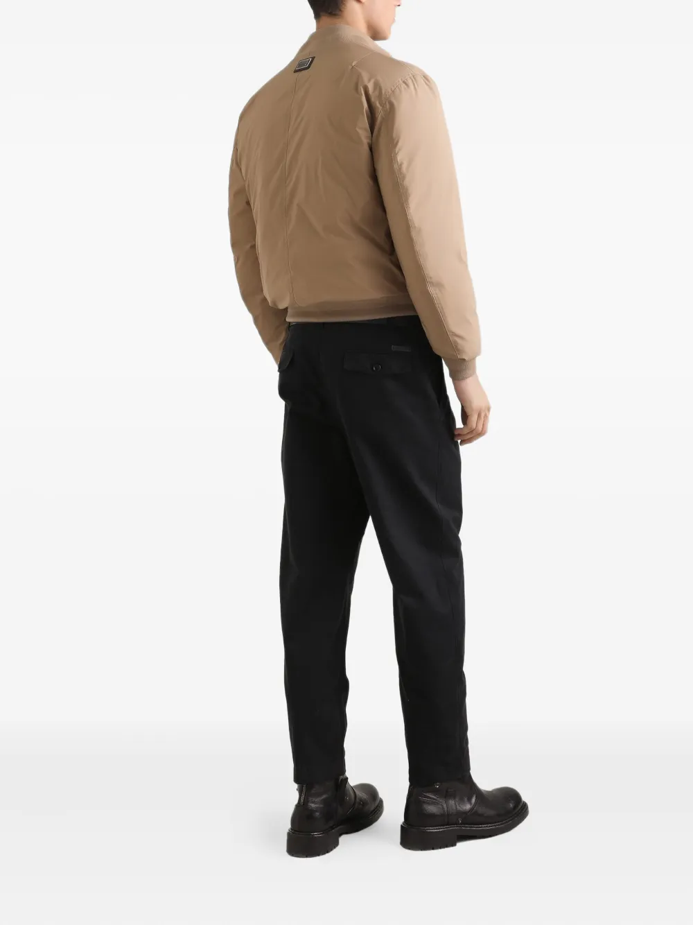 Dolce & Gabbana Gewatteerd bomberjack Beige