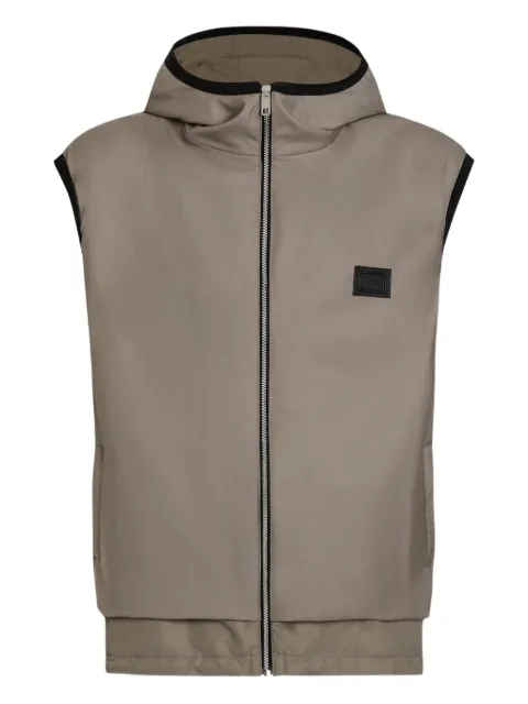 Dolce & Gabbana hooded gilet