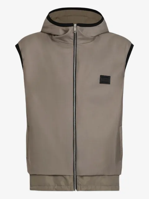 Dolce & Gabbana hooded gilet