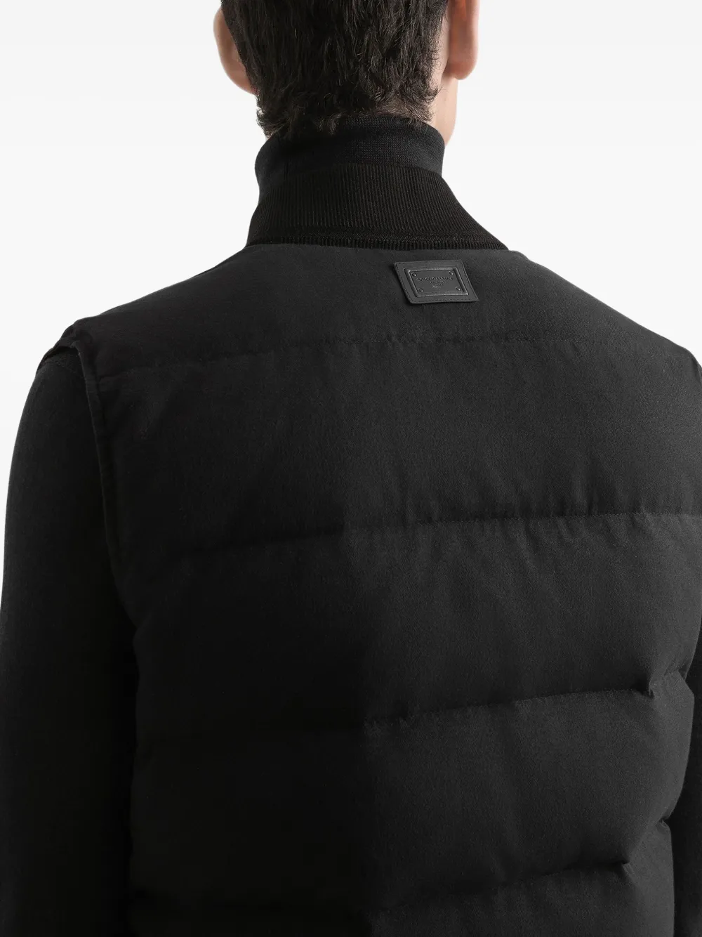 Dolce & Gabbana Gewatteerde bodywarmer Zwart